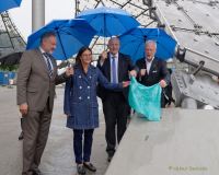 Auszeichnung Zeltdach des Münchner Olympiastadions als Historisches Wahrzeichen der Ingenieurbaukunst in Deutschland