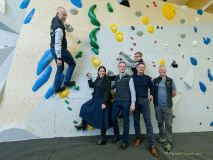 Eröffnung einer neuen Boulderhalle im DAV Kletter- & Boulderzentrums Thalkirchen