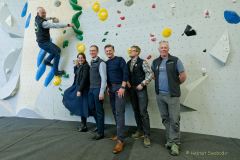 Eröffnung einer neuen Boulderhalle im DAV Kletter- & Boulderzentrums Thalkirchen