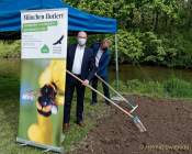 Neuer Wildbienenlehrpfad im Englischen Garten