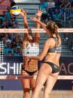 European Championships Muenchen 2022 - Beachvolleyball-Frauen-Gruppenspiele