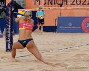 European Championships Muenchen 2022 - Beachvolleyball-Frauen-Gruppenspiele