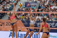 European Championships Muenchen 2022 - Beachvolleyball-Frauen-Gruppenspiele