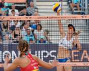 European Championships Muenchen 2022 - Beachvolleyball-Frauen-Gruppenspiele