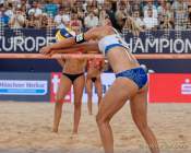 European Championships Muenchen 2022 - Beachvolleyball-Frauen-Gruppenspiele