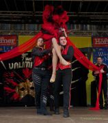 Fun Unlimited 2024 - Showtanzgruppe auf Charivari Bühne am Marienplatz