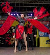 Fun Unlimited 2024 - Showtanzgruppe auf Charivari Bühne am Marienplatz