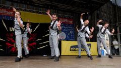 Fun Unlimited 2024 - Showtanzgruppe auf Charivari Bühne am Marienplatz