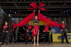 Fun Unlimited 2024 - Showtanzgruppe auf Charivari Bühne am Marienplatz