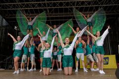 Fun Unlimited 2024 - Showtanzgruppe auf Charivari Bühne am Marienplatz