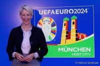 Fussball EM 2024 - Praesentation Host City Logo Muenchen