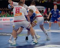 Handball EM 2024: Island -  Serbien ( Ergebnis 27:27 )