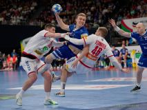 Handball EM 2024: Island -  Serbien ( Ergebnis 27:27 )