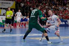 Handball EM 2024: Island -  Ungarn ( Ergebnis 25:33 )