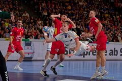 Handball EM 2024: Montenegro -  Island ( Ergebnis 30:31 )