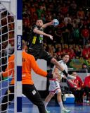 Handball EM 2024: Serbien -  Montenegro ( Ergebnis 29:30 )