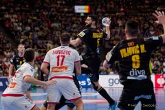 Handball EM 2024: Serbien -  Montenegro ( Ergebnis 29:30 )