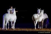 Carmina Burana Cavallo auf Schloss Kaltenberg 2022 - Sound von Quadro Nuevo zusammen mit der Philharmonie Salzburg unter der Leitung von Elisabeth Fuchs sowie dem Mendelssohn Vocalensemble.