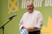 Kleiner Parteitag der Gruenen Bayerns am 1.10.2023 in Muenchen