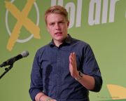 Kleiner Parteitag der Gruenen Bayerns am 1.10.2023 in Muenchen