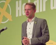 Kleiner Parteitag der Gruenen Bayerns am 1.10.2023 in Muenchen