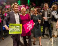 Kleiner Parteitag der Gruenen Bayerns am 1.10.2023 in Muenchen