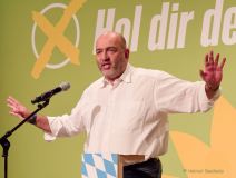 Kleiner Parteitag der Gruenen Bayerns am 1.10.2023 in Muenchen