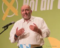 Kleiner Parteitag der Gruenen Bayerns am 1.10.2023 in Muenchen