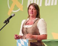 Kleiner Parteitag der Gruenen Bayerns am 1.10.2023 in Muenchen