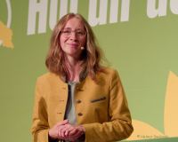 Kleiner Parteitag der Gruenen Bayerns am 1.10.2023 in Muenchen