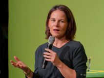 Kleiner Parteitag der Gruenen Bayerns am 1.10.2023 in Muenchen