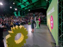 Kleiner Parteitag der Gruenen Bayerns am 1.10.2023 in Muenchen