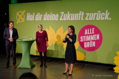 Kleiner Parteitag der Gruenen Bayerns am 1.10.2023 in Muenchen