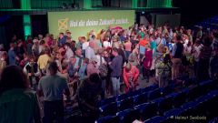 Kleiner Parteitag der Gruenen Bayerns am 1.10.2023 in Muenchen