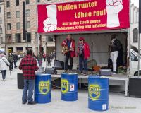 Maikundgebung München 2023 auf Marienplatz