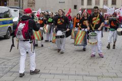 Maikundgebung München 2023 auf Marienplatz