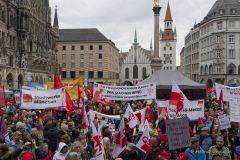 Maikundgebung München 2023 auf Marienplatz