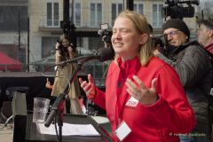 Maikundgebung München 2023 auf Marienplatz