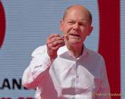 Olaf Scholz auf Wahlkampftour 2021