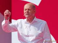 Olaf Scholz auf Wahlkampftour 2021