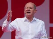 Olaf Scholz auf Wahlkampftour 2021