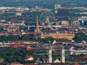 Blick vom Olympiaturm München