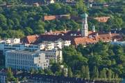 Blick vom Olympiaturm München