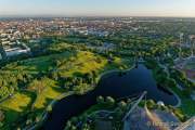 Blick vom Olympiaturm München