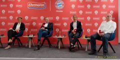 Pressekonferenz zur Partnerschaft des FC Bayern München und der Ehrmann SE