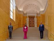 Eröffnung der „Gelben Treppe“ in der Residenz München