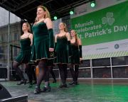 St. Patricks Day München 2024 - After Parade - Emerald Dancers & Summerstorm