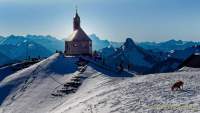 Wallberg in Rottach-Egern am Tegernsee am 13.2.2022