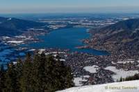 Wallberg in Rottach-Egern am Tegernsee am 13.2.2022