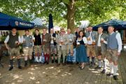 Wiesnbierprobe 2024 von Hacker-Pschorr und Paulaner im Seehaus im Englischen Garten